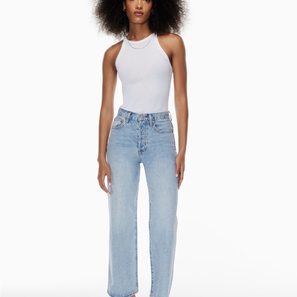 Denim Forum Farah High Rise Wide Leg